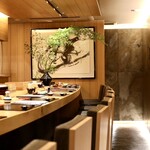 玄水 - 落ち着くカウンター席
