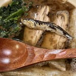 烈志笑魚油 麺香房 三く - 