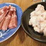 ダ・ロープ亭 - タン　　　　牛ホルモン