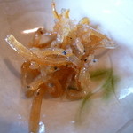 三稜 - ビールを頼んだら供されたお通し