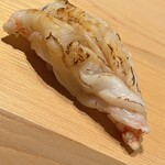 すが弥 - 新潟産のボタン海老。肉厚でした