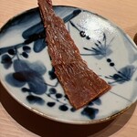 すが弥 - バチコです。ちぎって日本酒と合わせます