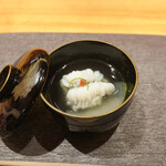 丸新 - 鱧魚與愛媛蛤蜊湯