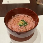 やす多” - お食事 梅のにゅう麺