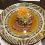 やす多” - 和牛ロースの薄切り