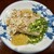 かめそば じゅん - 料理写真:かめそばセットA ハーフ豆腐おでん