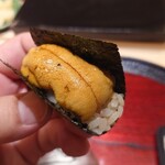 鮨 詠心 - 紫雲丹の手巻