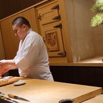 鮨 詠心 - 大将の握り