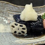 天ぷらとおでん てんと - ナスのおひたし