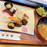 日本橋 - 寿司ランチ上