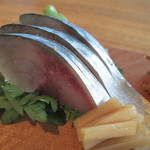 ほのじ - しめ鯖と春菊のサラダ