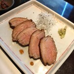 上野藪そば - 鴨のワイン煮