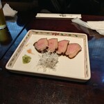 上野藪そば - 夏の定番　鴨のワイン煮