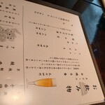 上野藪そば - メニュー