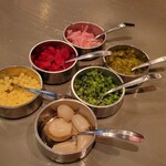 curry restaurant BRUNO HEP NAVIO店 - 付け合わせ