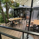 くつかけダイニング - テラス席