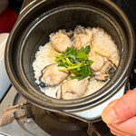 立川 牡蠣basara - 土鍋ごはん