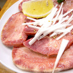 Salt-grilled top tongue