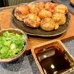 たこいち 伊丹昆陽池店 - たこやき ぽんず味 700円