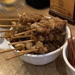 大衆居酒屋 とりいちず - かわ串10本