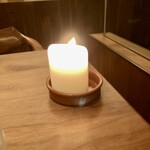 Fujiya 1935 - 卓上の蝋燭