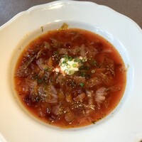Russian Restaurant ROGOVSKI 銀座 - ウクライナ風ボルシチ