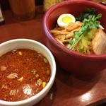 味噌一 - 辛味噌つけ麺にチャレンジ