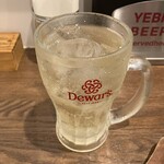 STEAK&HAMBURG HIGE - デュワーズハイボール