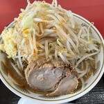 ラーメン もっけだの - 『青唐味噌ラーメンニンニク野菜マシマシ』