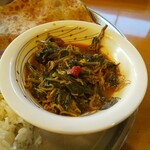 インディアン・レストラン　ロタ - しらすとほうれん草のカレー