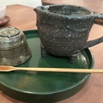 そばきり 日曜庵 - 蕎麦湯