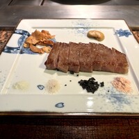 鉄板焼 十河 - 黒毛和牛サーロインステーキ