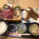 花いち - デラックス刺身定食