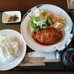 カフェテリア アメニティ - ハンバーグ定食
