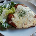 チェリーパブ白馬 - チキンパルミジャーノ