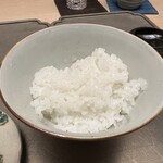 徳ㇵ本也 - ❷佐賀の無農薬米　いつも楽しみな香り良いお米。その他卵かけご飯も選べましたよ。