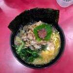 ラーメン 杉田家 - ラーメン並890円＋和風100円+海苔100円