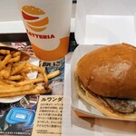 ゼッテリア - 料理写真:絶品チーズバーガーセット
