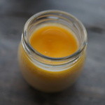 工房とったん - 花塩プリン350円。