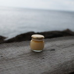 工房とったん - 花塩プリンと海。黄昏の時間。