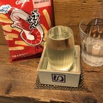 麹町いづみや しろ - カルビーかっぱえびせん ・裏・雅山流 粋花 山田錦 無ろ過生詰