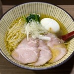 がふうあん - こく塩ラーメン1000円　味玉150円