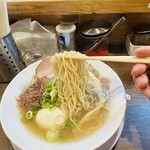 麺屋 誠 - 【塩＝ストレート細麺】