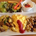 ピッツェリア 薪と石 - カフェプレート