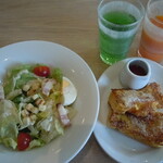 デニーズ - モーニングEセット　ドリンクバー付き