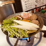 串揚げ とろろ鍋 華金 - 