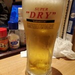 いろはにほへと - 生ビール 中ジョッキ