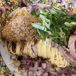 支那蕎麦 大丸 - 和え蕎麦アップ