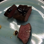 スタミナ苑 - ハツのたたき