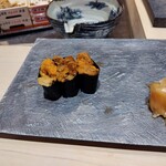 銀座のみこ寿司 - うに